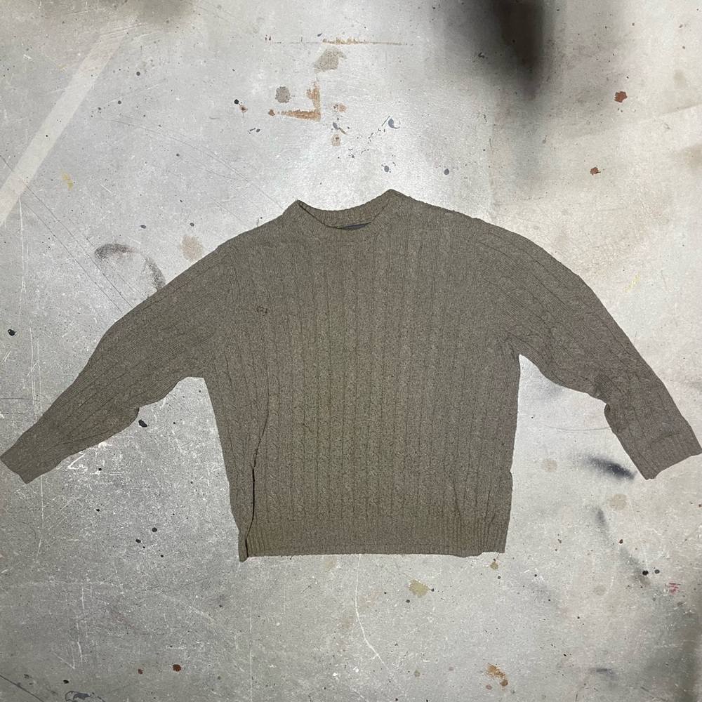 Croft & Barrow Men's Brown Crewneck Sweater